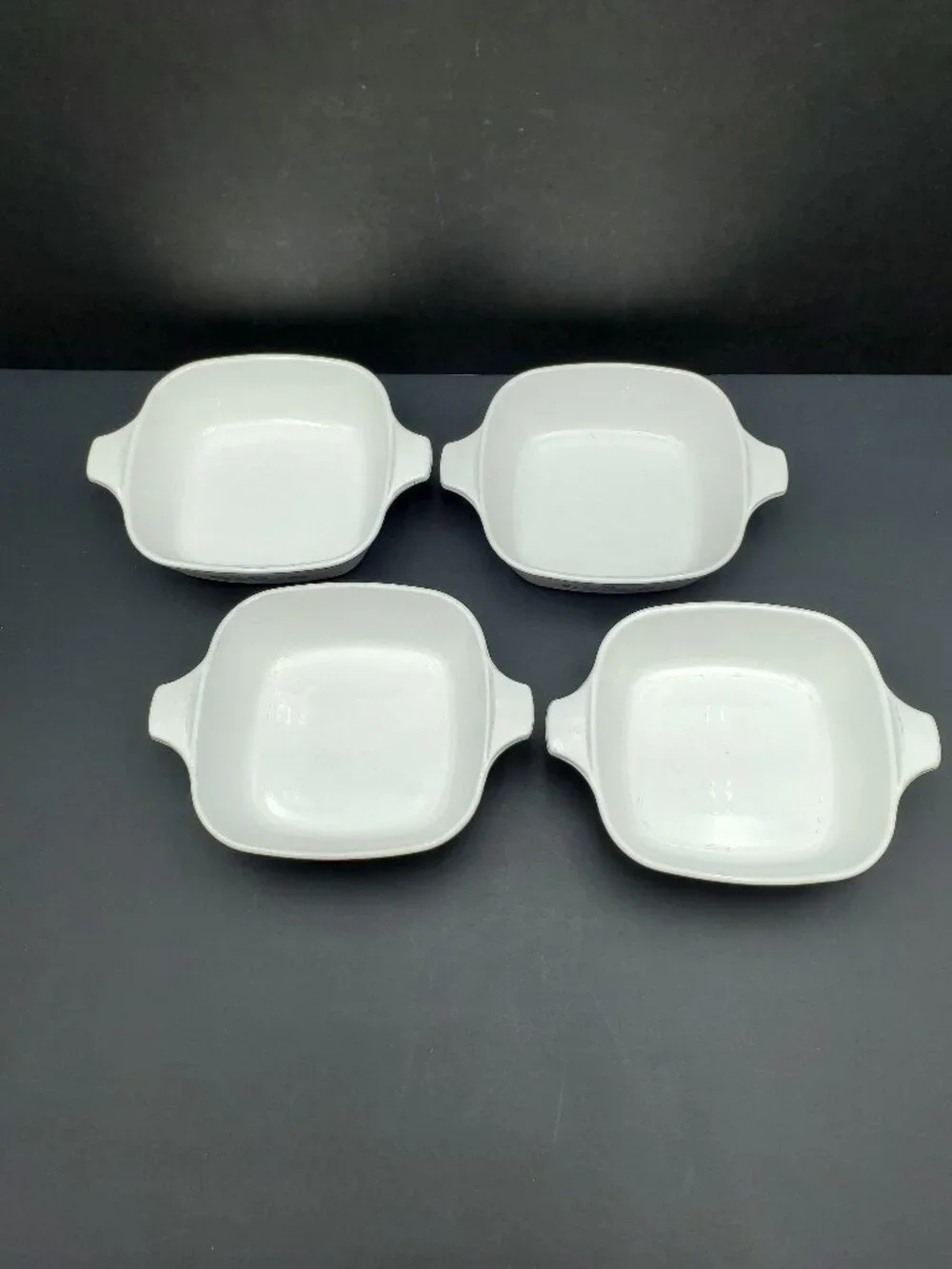 Corningware Cornflower Blue Petite Pans P-41 Small Blue Cornflower Casseroles